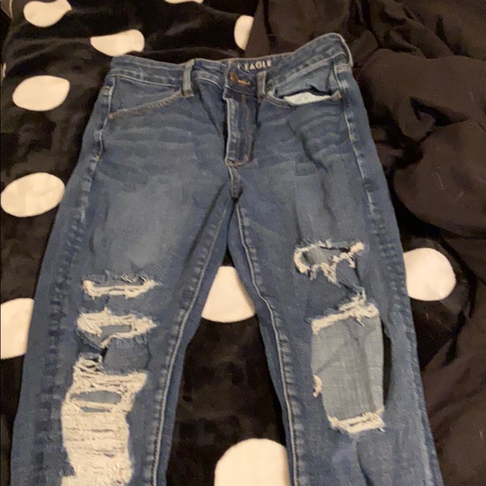 super high rise skinny jeans